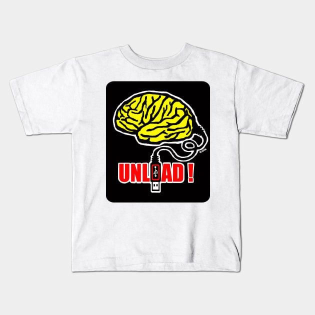 UNLOAD(C) Kids T-Shirt by NewSignCreation